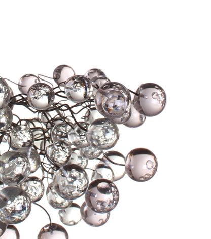 Lighting bubbles hanging chandelier with clear Transparent bubbles