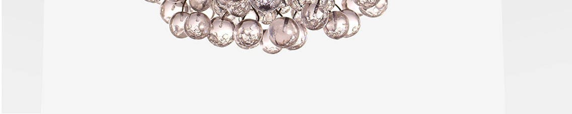 Modern Hanging lights, balls lamp, clear bubbles light with Clear Transparent bubbles , chandelier for dining room