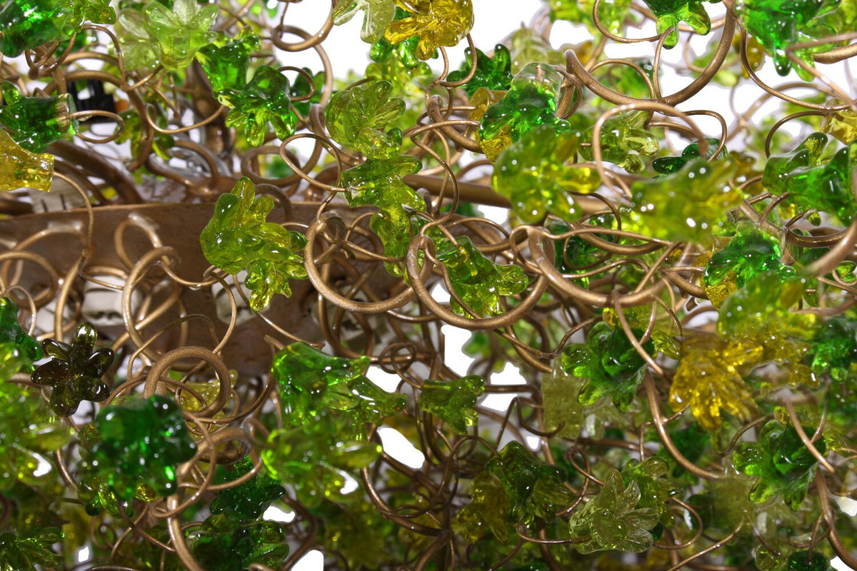 Grand Green Flower Light Chandelier for dining room, hotel