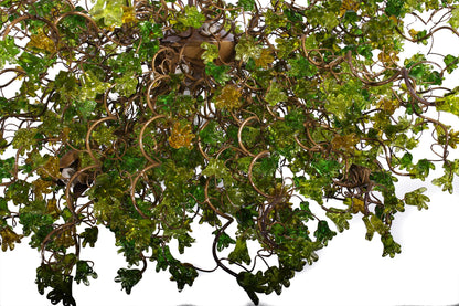 Grand Green Flower Light Chandelier