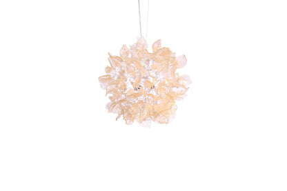 Gold Ceiling pendant light with flowers and leaves , island falls for kitchen, bathroom, children rooms or hall .
