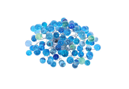 Modern bubbles sconce with sea color bubbles for bathroom, hall entrance or room.