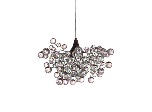 Lighting bubbles hanging chandelier with clear Transparent bubbles