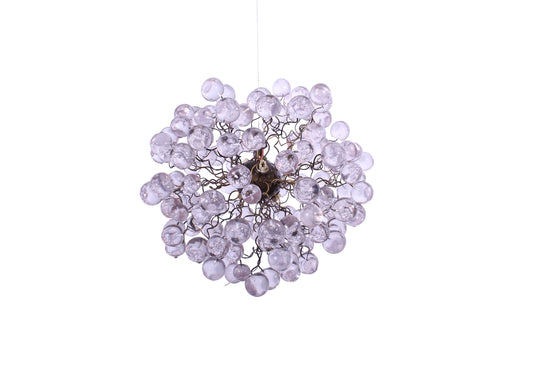 Ceiling Light Fixture, transparent clear bubbles for children room, girl room or Dining Room table.