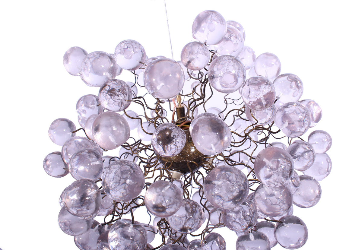 Ceiling Light Fixture, transparent clear bubbles for children room, girl room or Dining Room table.