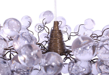 Bubbles Lighting, Ceiling Pendant light with transparent clear bubbles for Kitchen island, bedside light - modern lighting