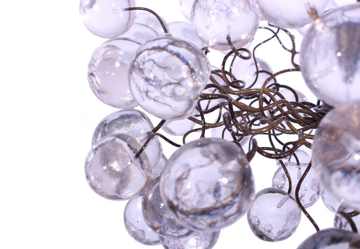 Bubbles Lighting, Ceiling Pendant light with transparent clear bubbles for Kitchen island, bedside light - modern lighting