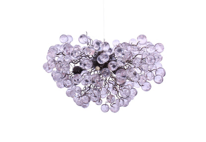 Modern Hanging lights clear bubbles light with Clear Transparent bubbles, chandelier for dining room