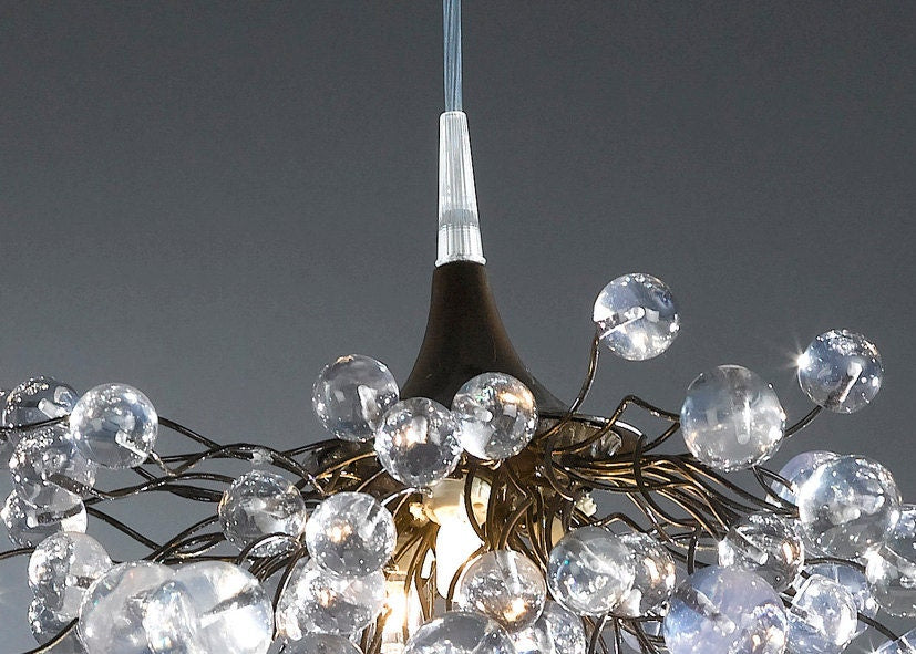 Ceiling Lamp, lighting, chandelier with Clear bubbles for children room, bedroom, bathroom or Dining table light.