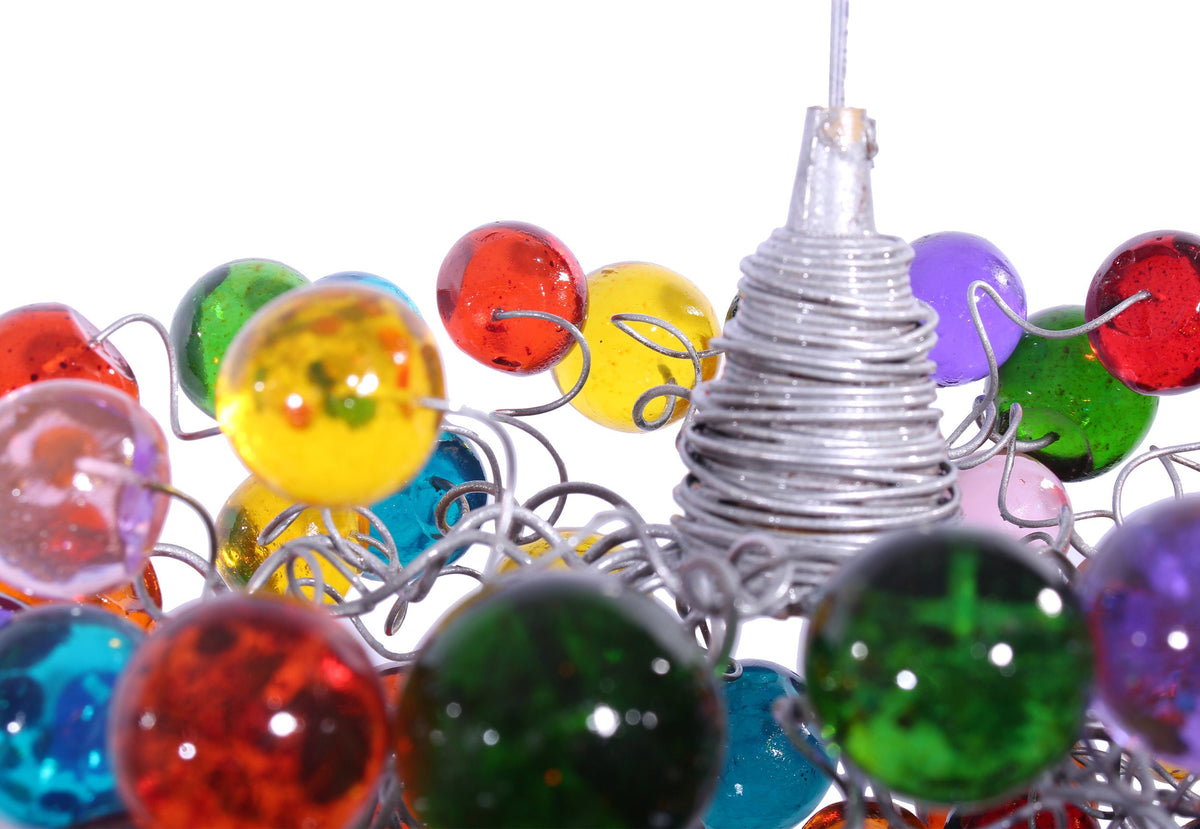 Bubbles Lighting, תאורת תליון תקרה עם בועות צבעוניות לאי למטבח, מנורת לילה - תאורה מודרנית