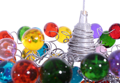 Bubbles Lighting, תאורת תליון תקרה עם בועות צבעוניות לאי למטבח, מנורת לילה - תאורה מודרנית