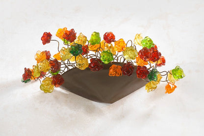 Modern Wall sconce with Warm color flowers
